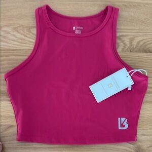Buffbunny Collection Aurora Women's Pink Crop Top NWT